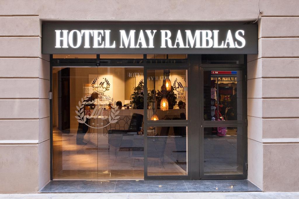 May Ramblas Hotel Barcelona Eksteriør bilde